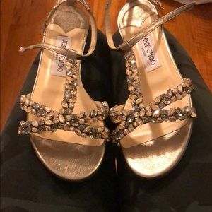 NTW JIMMY CHOO Crystal Sandals